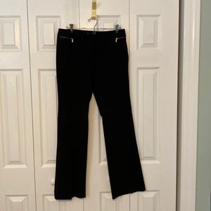 Wide leg black pants
